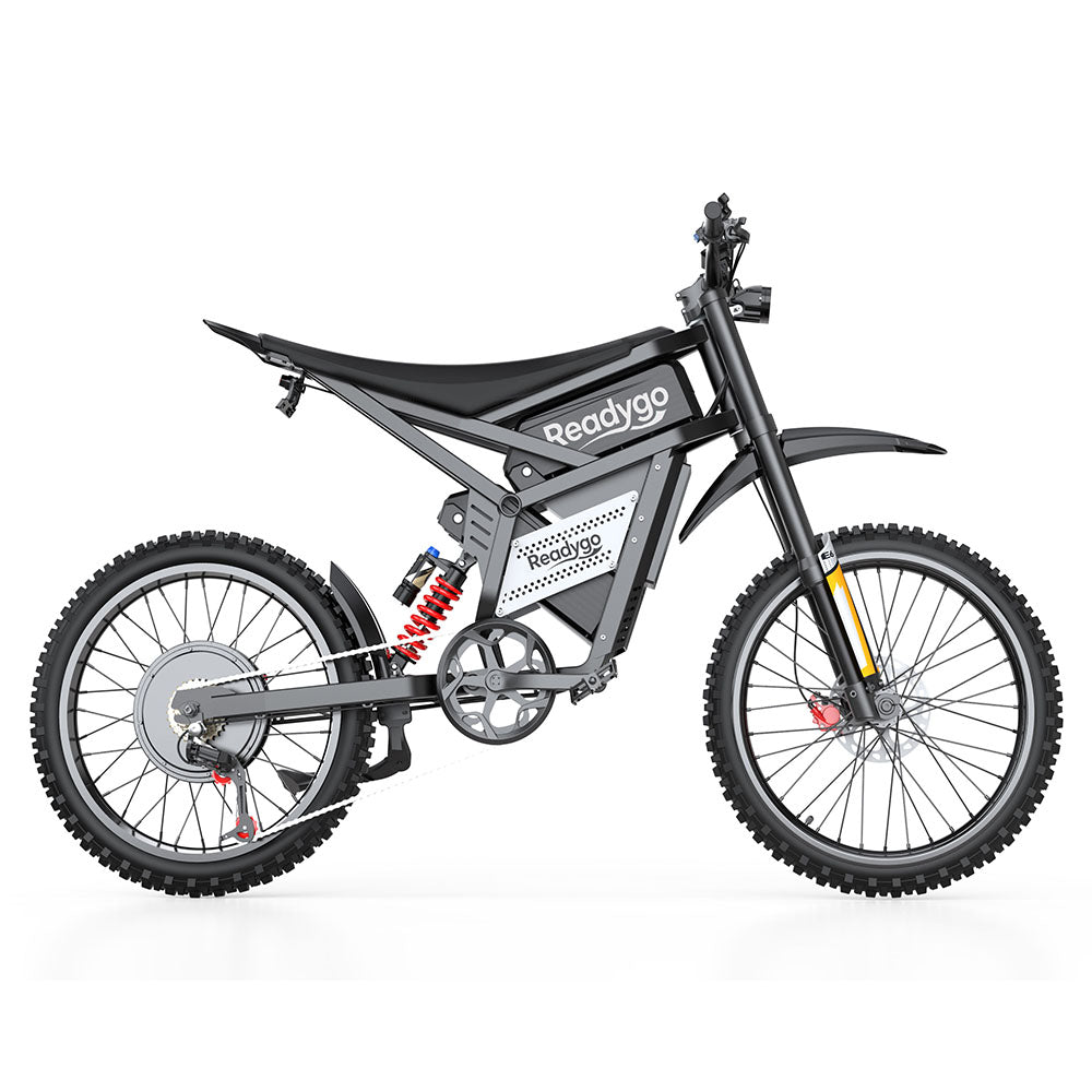 Readygo E6 Ultra Electric Bicycle 3000W Brushless Gearless Motors 60V30AH Lithium Battery Speed 85Kmh Adult Off Road Ebike