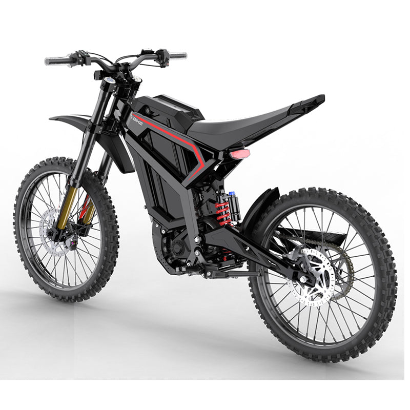 EKXBike M1 Adult Electric Motorcycle 16.8KW(Peak) Mid-Mounted Motor 72V/50AH Removable Battery, Top Speed 100KM/H Off Road Electric Mountain Bike