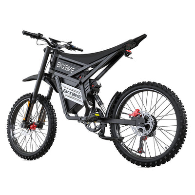 EKXBike E6 Electric Bicycle Adults 3000W(Peak) Motors 25inch Tire Electric Bike 52V40AH Battery Speed 60Kmh Mountain E-bikes