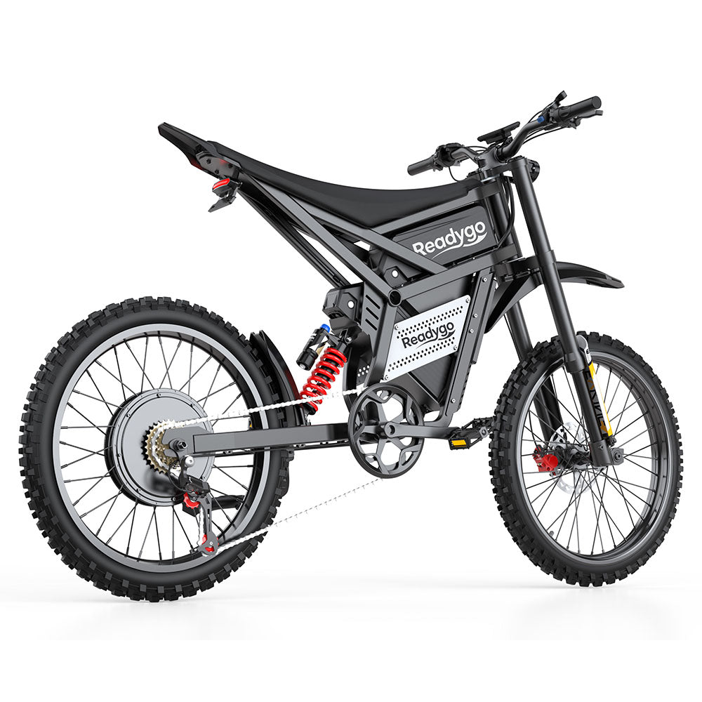 Readygo E6 Ultra Electric Bicycle 3000W Brushless Gearless Motors 60V30AH Lithium Battery Speed 85Kmh Adult Off Road Ebike