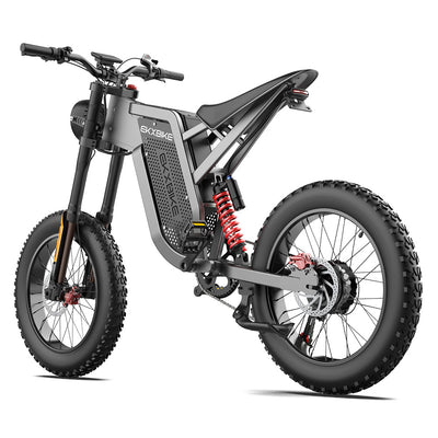 EKXBike X21 Adults Electric Bike 2000W 48V35AH 55km/h Samsung Battery Snow Electric Motorcycles 20“*4.0 Off Road Tyre Mountain Ebike