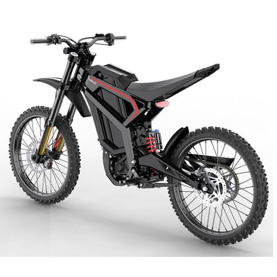 EKXBike M1 Adult Electric Motorcycle 16.8KW(Peak) Mid-Mounted Motor 72V/50AH Removable Battery, Top Speed 100KM/H Off Road Electric Mountain Bike